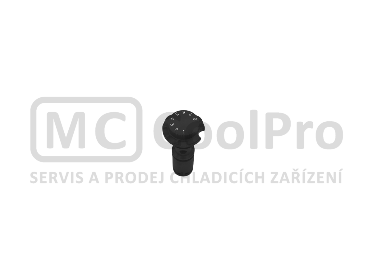 Regulátor nášlehu čerpadla - černý