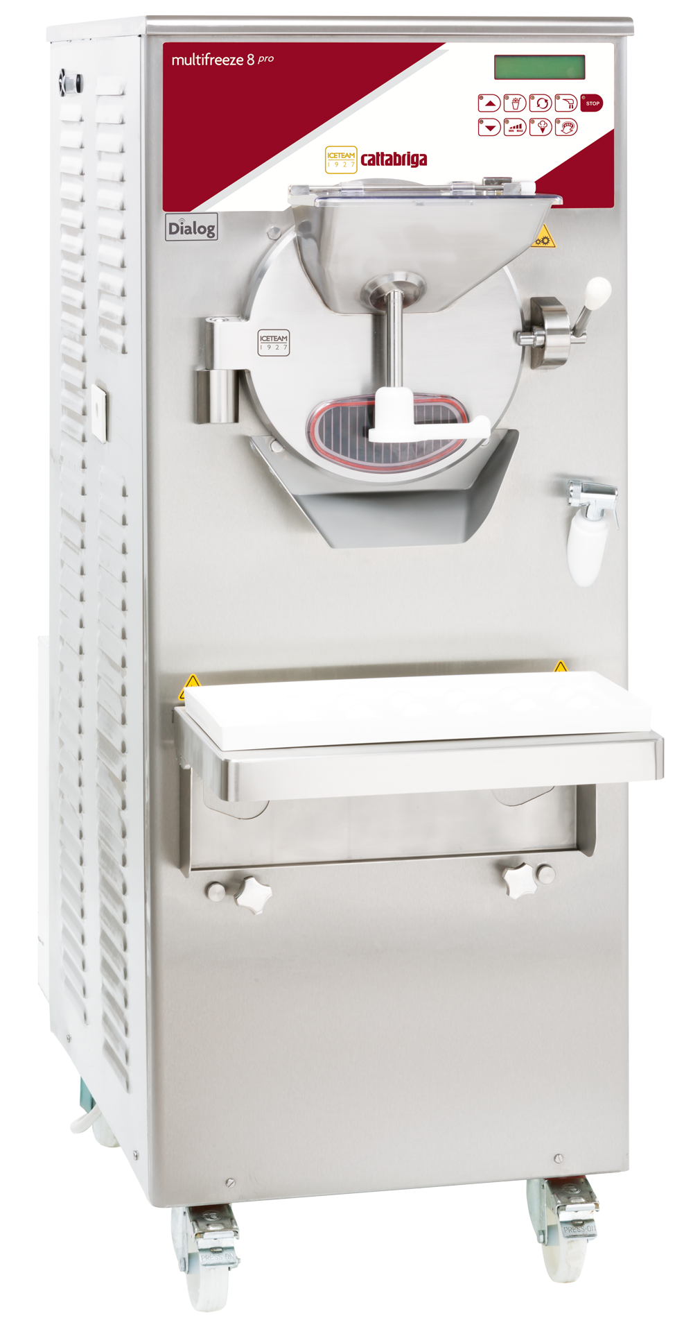 Horizontální výrobník zmrzliny MULTIFREEZE 18 PRO Cattabriga